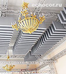 Акустические панели ЭхоКор использовались для улучшения акустики во дворце Акустические панели ЭхоКор использованы для улучшения акустики во дворце